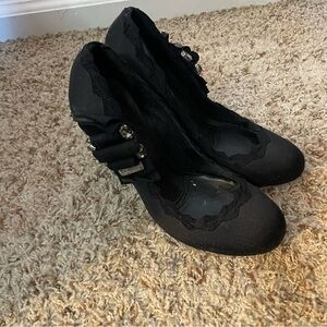 Tory Burch Elegant Black Women's Shoes size 9.5